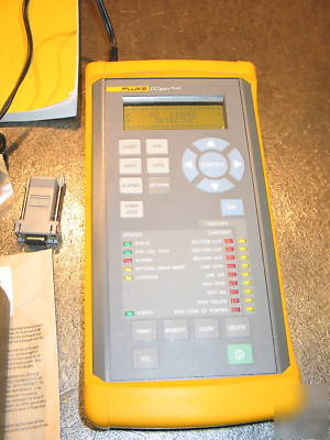 Fluke P1S OC3-port handheld atm tester network telcom