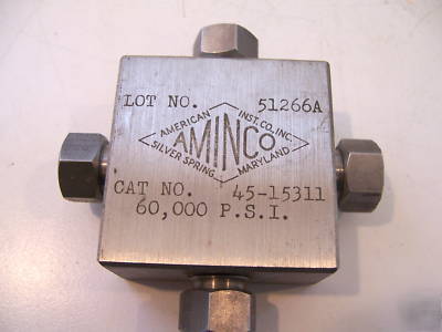 Airco aminco whitey marsh dragon, fittings valves gauge