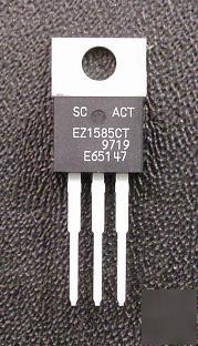 EZ1585CT adj 4.6A low dropout voltage regulator qty 25 