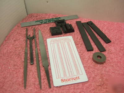 Files electrodes starrett disc moore machinist vintage