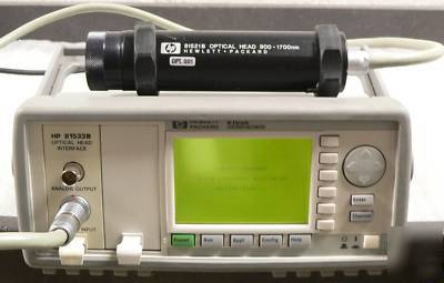 Hp 8163A lightwave multi meter - hp 81521B not included