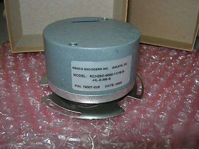 New renco encoders model RCH25D-6000-11/16-5-hl-0-M8-s