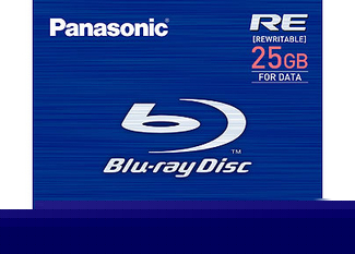Panasonic 25GB blu-ray re-writable media - lm-BE25DE