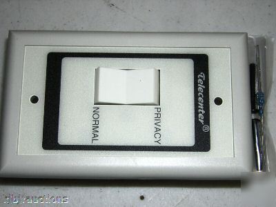 Rauland telecenter intercom call switch 