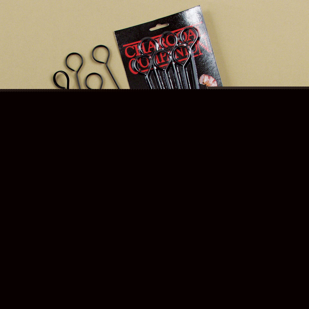 Set of 6 non-stick kabob skewers