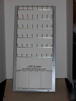 Key rack/ key blanks/ locksmith supplies/ key machines