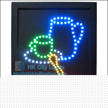 Led open sign neon light coffee shop cuisine restaurant