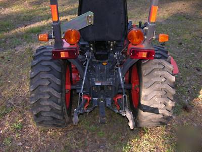 08 kubota B7510 farm tractor w.belly mower