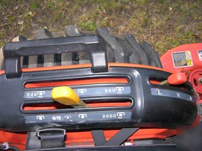 08 kubota B7510 farm tractor w.belly mower