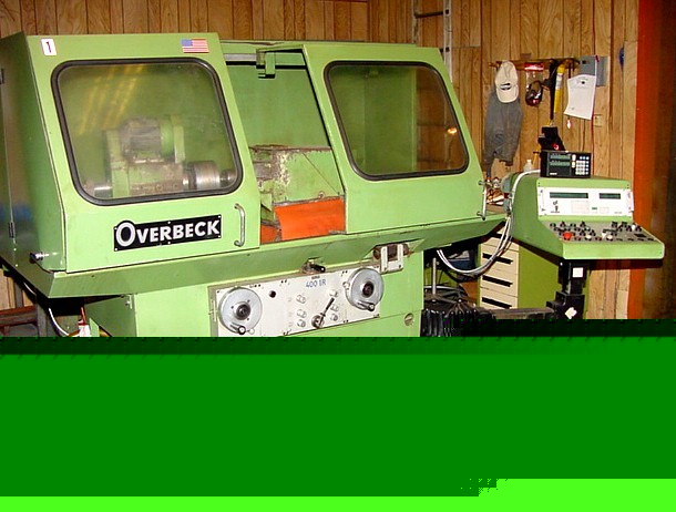 1991 overbeck 400 ir cnc id grinder, sony dro