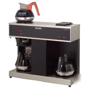 3 warmer bunn coffee maker machine brewer office sale