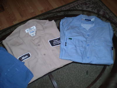  5.bulwark rf jeans and.5. rf shirts size 46X32 