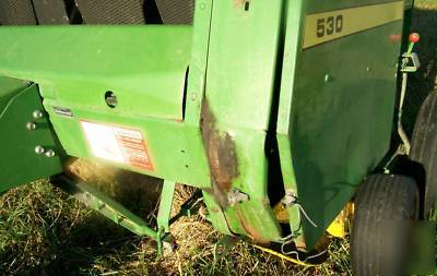 530 jd baler, good condition, john deere 530 baler