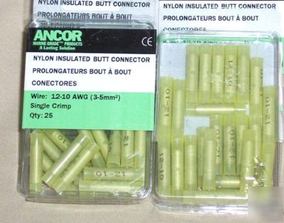 Ancor marine 50 insulated butt connector 12-10AWG