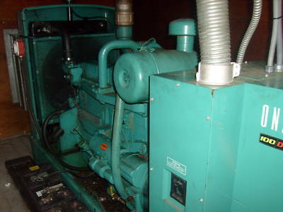 Diesel generator 100 kw onan