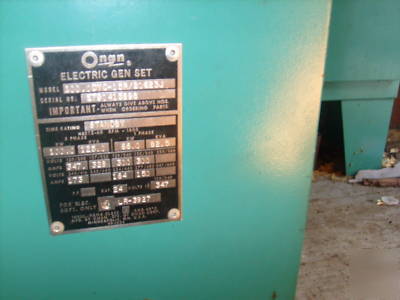 Diesel generator 100 kw onan