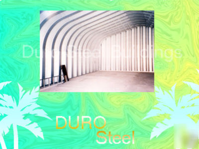 Duro steel garage kit 25X30X13 metal factory buildings