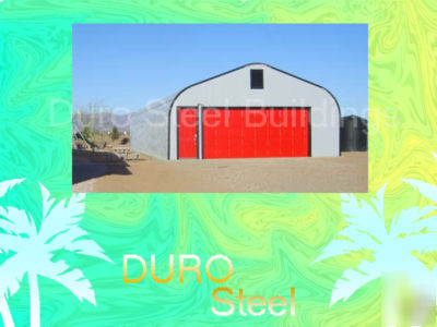 Duro steel garage kit 25X30X13 metal factory buildings