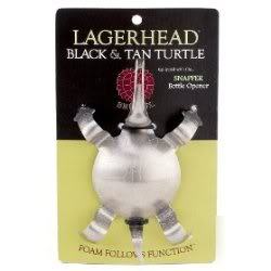 Lagerhead black & tan turtle guinness spoon