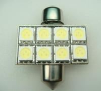 New 33MM high power 8 smd led festoon dome bulb,white