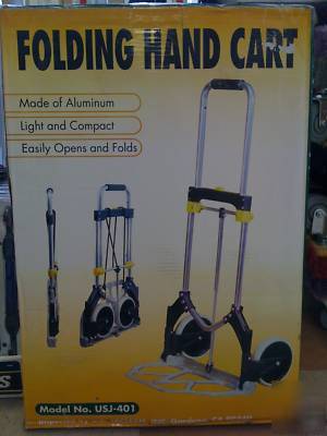 Portable-folding-hand-moving cart