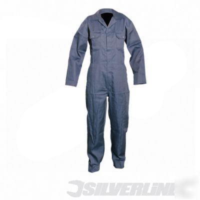 Silverline navy boilersuit/overalls xxl 132CM 52