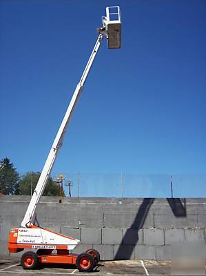 Snorkel TB42 boom lift aerial platform man lift