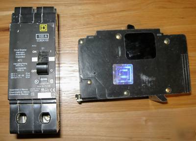 Square d edb 100A 100 amp 2 pole 277 breaker EDB24100