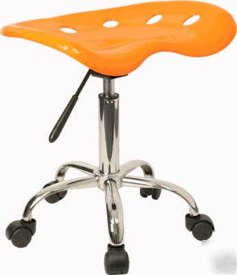 Stools tractor seat stool spa salon vibrant yellow 