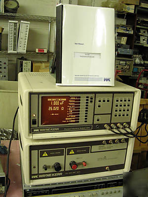 Wayne kerr 3245 with 3220 inductance analyzer and bias