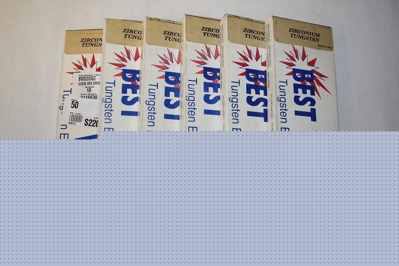 Zirconium tungsten ground z 3326GZ lot of 6 packs 3/32