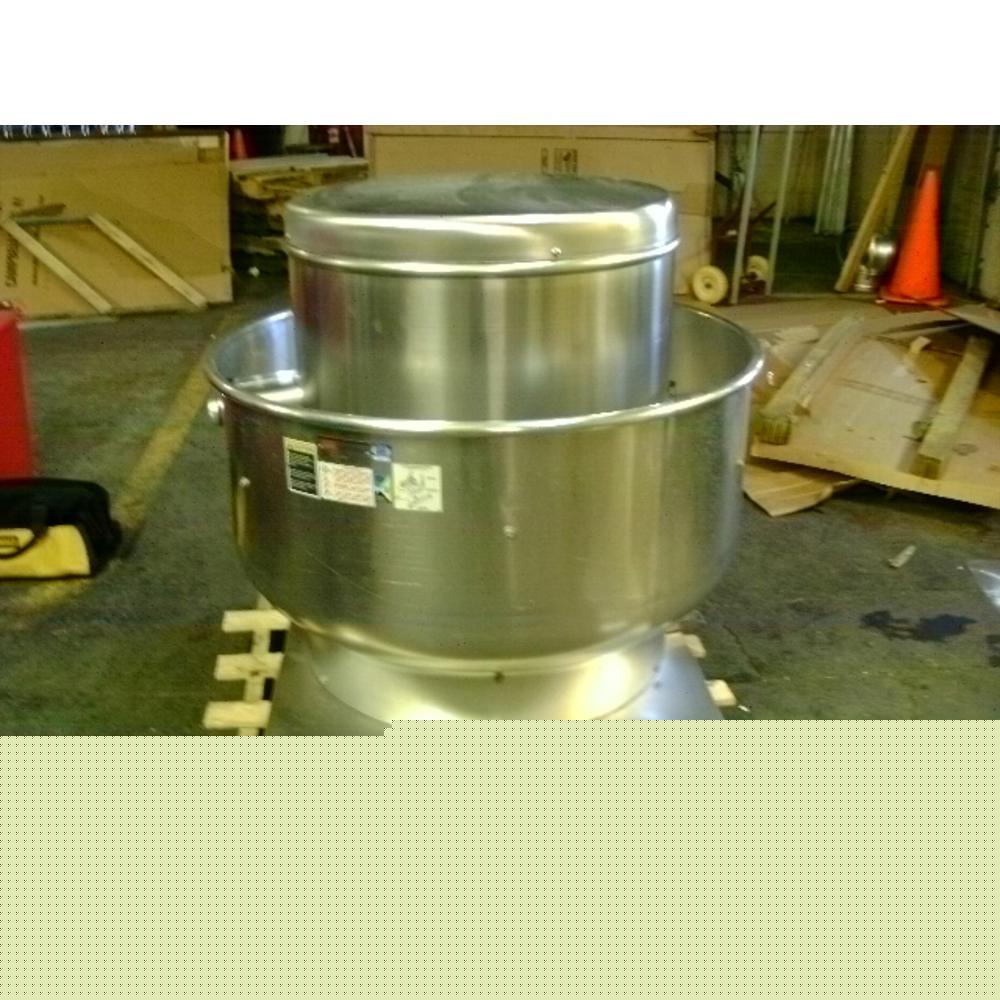 Dayton centrifugal upblast exhaust ventilator 161934