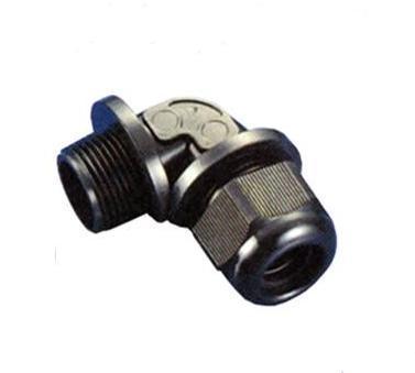(10) nylon right angle cable gland with 3/4