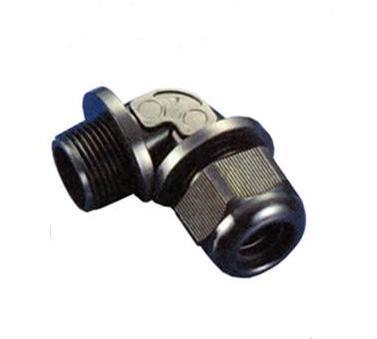 (10) nylon right angle cable gland with 3/4