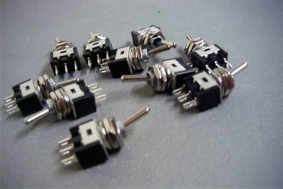 10X miniature toggle switch spdt spco hobby REF17-1
