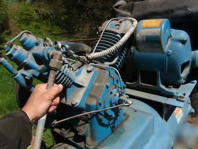 3 phase air compressor circa 1960's