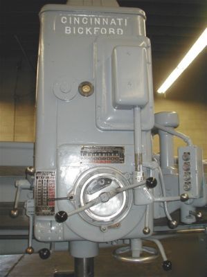 Cincinnati 5 x 13 radial arm drill from storage low hrs