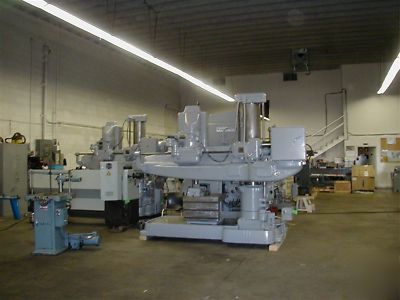 Cincinnati 5 x 13 radial arm drill from storage low hrs