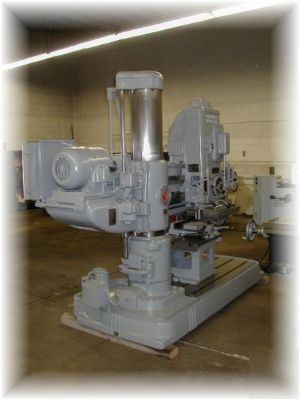 Cincinnati 5 x 13 radial arm drill from storage low hrs