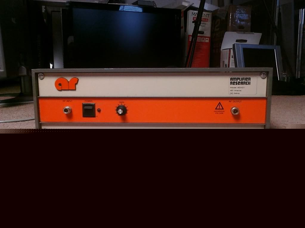 Amplifier research ar low power rf amplifier 40AD1