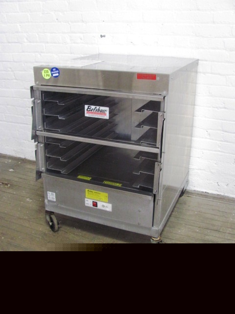 Belshaw tz-6 mobile thermolizer w/ 6 shelves