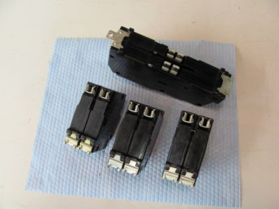 Cutler hammer ch circuit breaker 2-pole lot of 4 