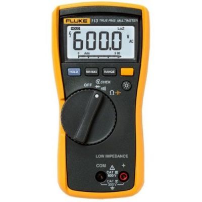 Fluke digital utility multimeter 113 voltage/continuity