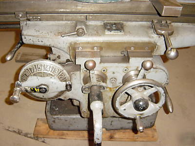 Kearney trecker manual #2 plain horizontal mill 50TAPER