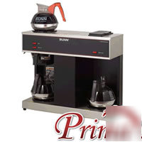 New bunn vps pourover coffee maker with 3 warmers