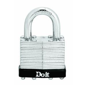 New master lock 1803DDIB 1-1/2IN lam padlock