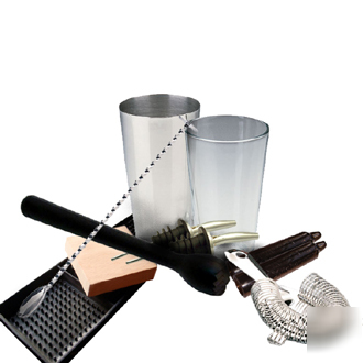 Pro barware cocktail kit - bar equipment set pack no 2