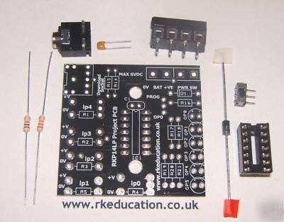 RKP14LP project kit with picaxe-14M* in uk