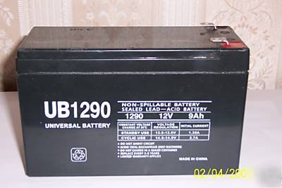 UB1290 home alarm security back-up power battery 