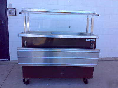 Used delfield commercial s/s 1 comp serving buffet 